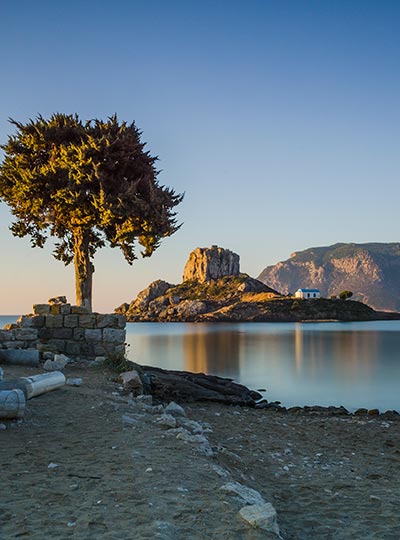 Agios stefanos beach in Kefalos - Kos Island